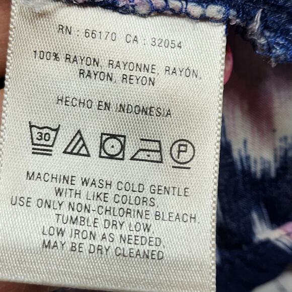 Anthropologie Women's Holding Horses Ikat Print Tunic Top Size Small - Picture 4 of 5